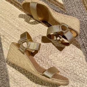 Lauren Ralph Lauren Espadrille Wedge Sandals